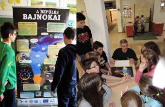 A projekt vándorkiállításának molinói közül emlékezetből idézték fel a történéseket a versenyző csapatok a vaktérképen